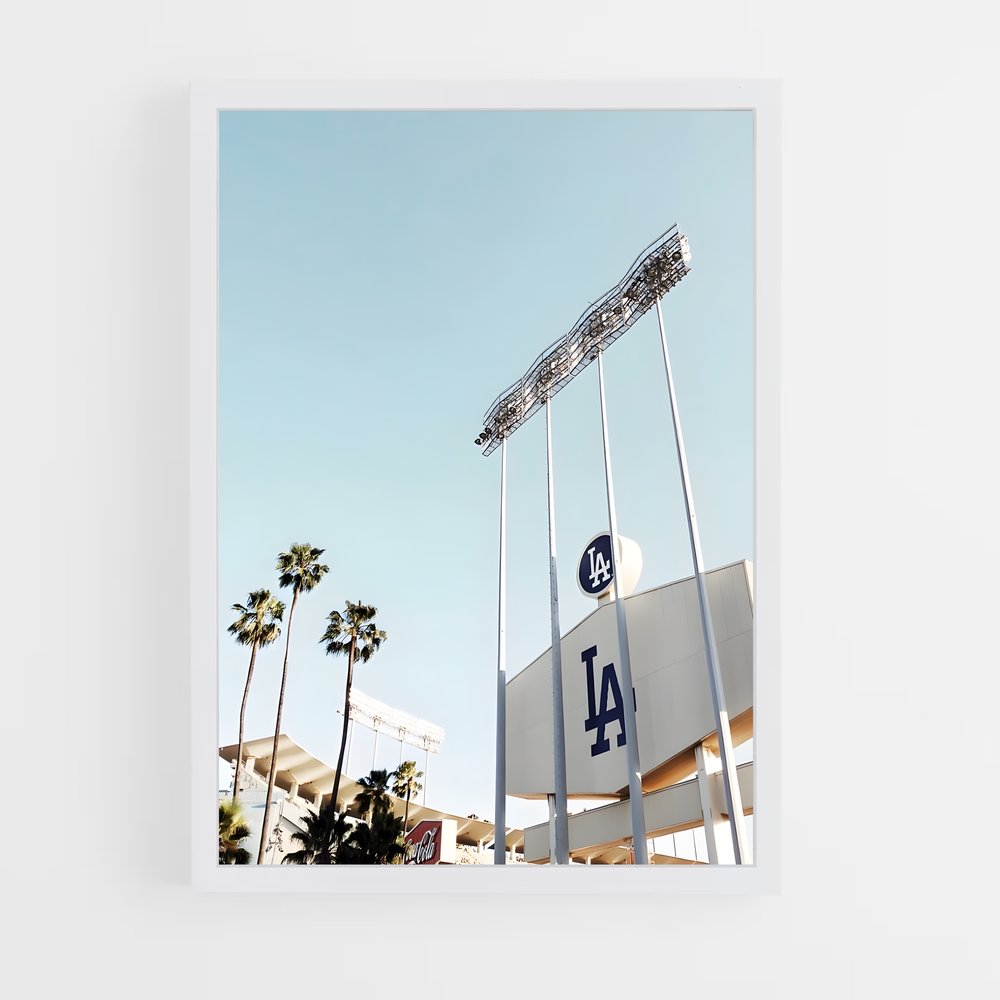 Poster Dodgers Paradise – affiche Baseball (vue 3)